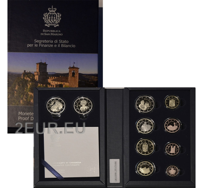 San Marino 2018 - Euro set proof