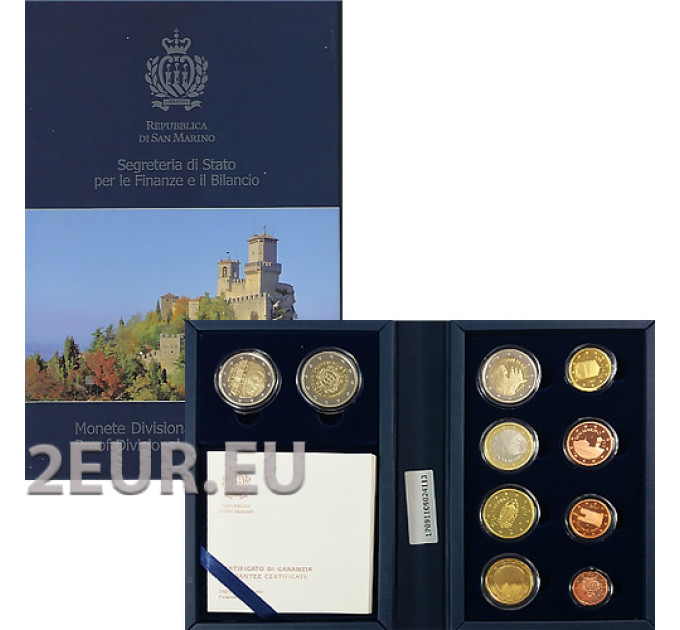 San Marino 2017 - Euro set proof