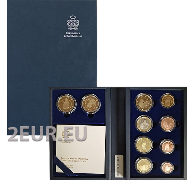 San Marino 2023 - Euro set proof