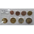 San Marino Euromuntenset UNC 2021