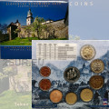 Slovakia Euromuntenset BU 2010 - Historische regio's van Slowakije