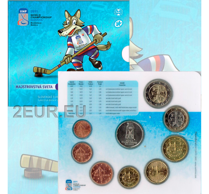 Slovakia Euromuntenset BU 2011 - IIHF Wereldkampioenschappen ijshockey