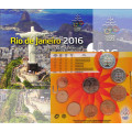 Slovakia Euro coin set BU 2016 - XXXI Olympische Spelen in Rio de Janeiro