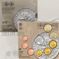 Slovakia Euromuntenset BU 2021 - 100 jaar eerste muntslag