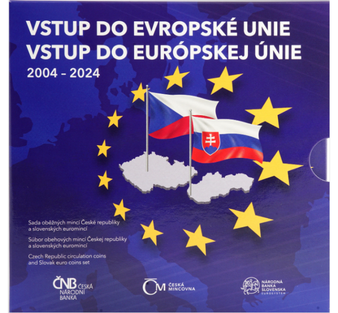 Slovakia Euromuntenset BU 2024 - 20 jaar in de EU