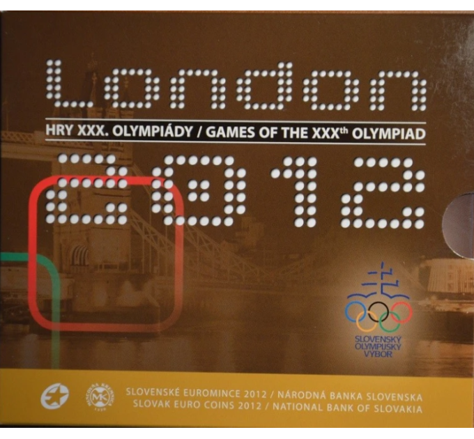 Slovakia Euromuntenset BU 2012 - XXX. Olympische Spelen Londen