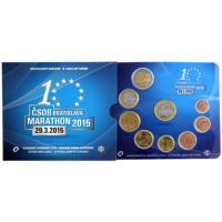 Slovakia Euromuntenset BU 2015 - 10e verjaardag van de Bratislava Marathon
