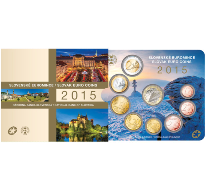 Slovakia Euromuntenset BU 2015 - Slowaakse euromunten 2015