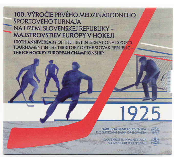 Slovakia Euromuntenset BU 2025 - Europees IJshockeykampioenschap