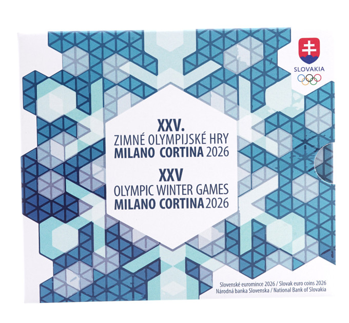 Slovakia Euromuntenset BU 2026 - Olympische Winterspelen, Milaan - Cortina