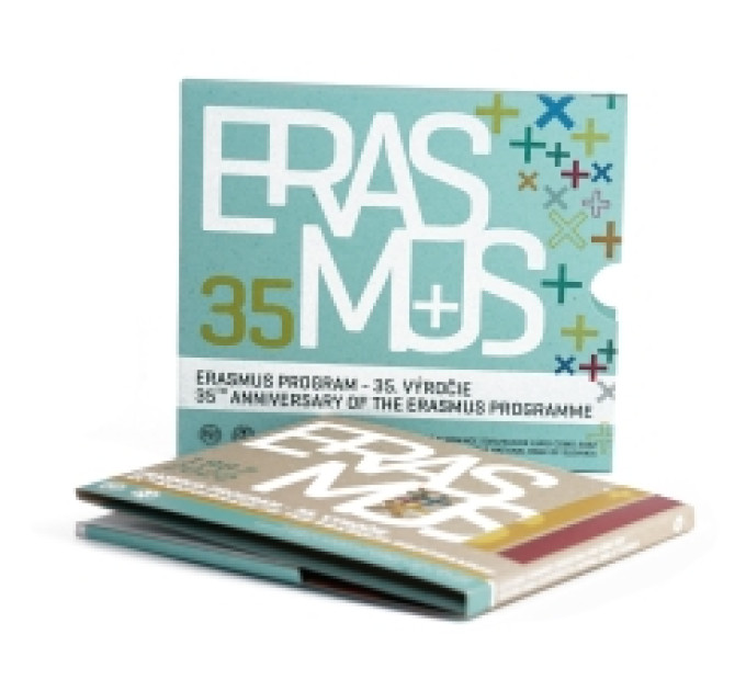 Slovakia Euromuntenset BU 2022 - 35 jaar Erasmusprogramma