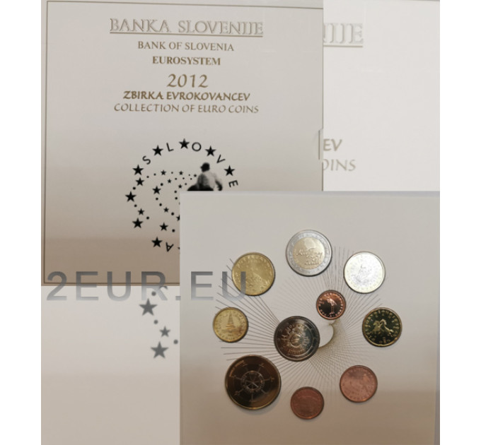 Slovenië Euro set BU 2012 