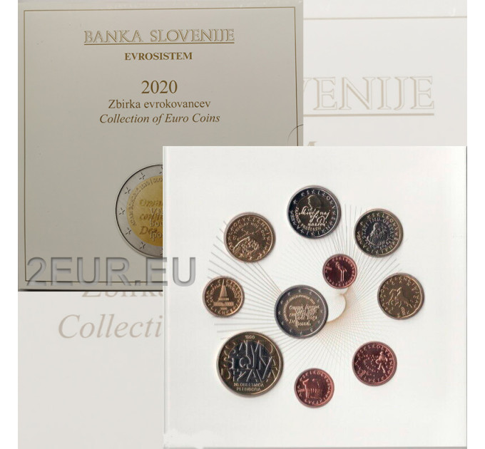 Slovenië Euro set BU 2020