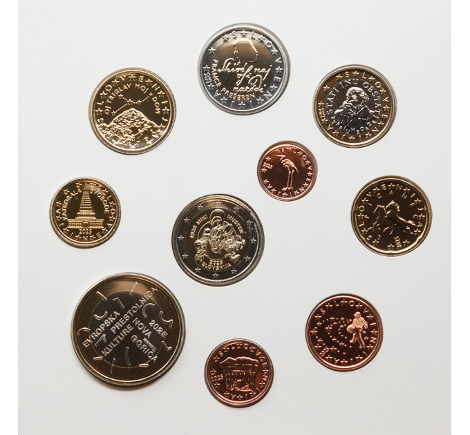 Slovenië Euro set BU 2025