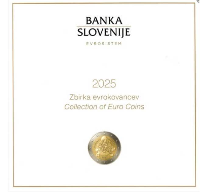 Slovenië Euro set BU 2025