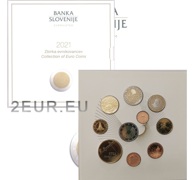 Slovenië Euro set proof 2021 