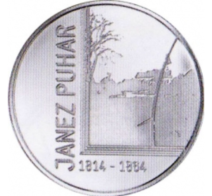 Slovenië 30 euro zilver proof 2014 - 200e verjaardag van de geboorte van fotograaf Janez Puhar