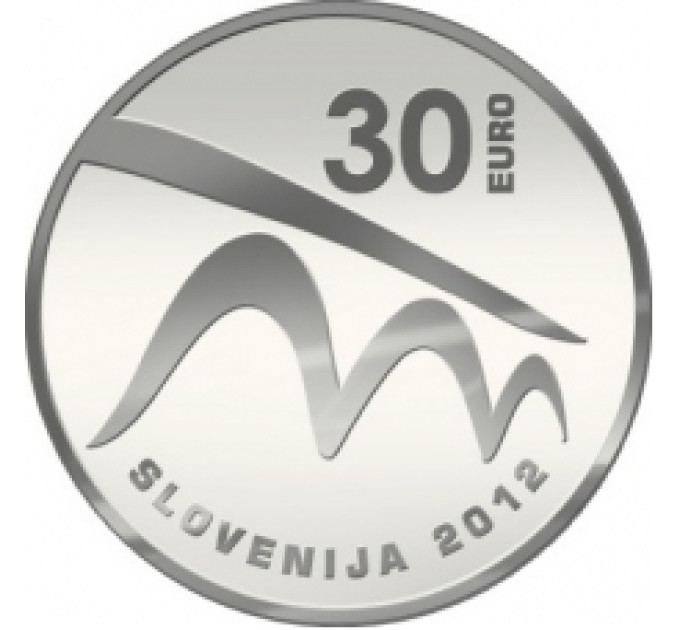 Slovenië 30 euro zilver proof 2012 - Culturele Hoofdstad van Europa - Maribor