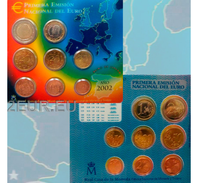 Spanje Euroset BU 2002