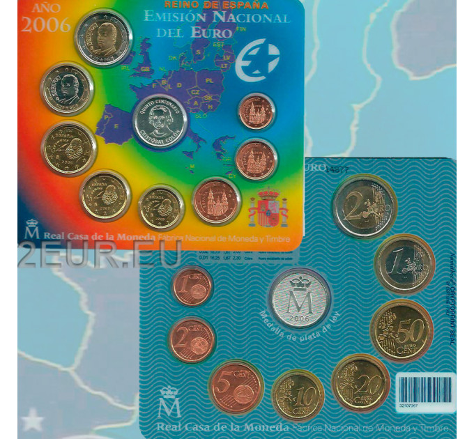 Spanje Euroset BU 2006 - Christoffel Columbus