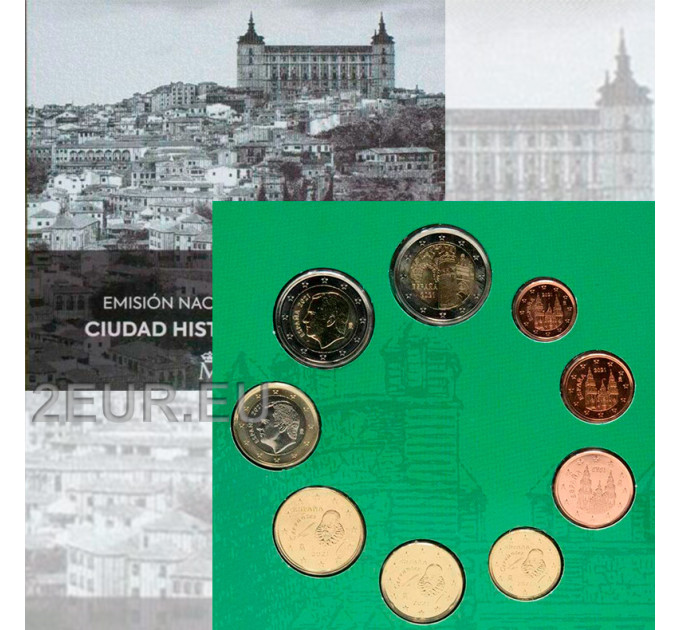 Spanje Euroset BU 2021 - Historische stad Toledo