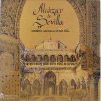 Spanje Euroset BU 2024 - UNESCO werelderfgoed - Alcazar van Sevilla Spanje Euroset BU 2024 - UNESCO werelderfgoed - Alcazar van Sevilla