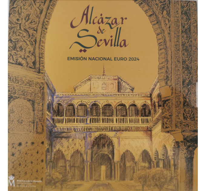 Spanje Euroset BU 2024 - UNESCO werelderfgoed - Alcazar van Sevilla