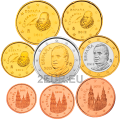 Spanje Euroset UNC 2012