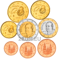 Spanje Euroset UNC 2014