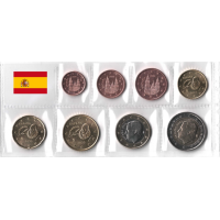 Spanje Euroset UNC 2022