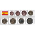 Spanje Euroset UNC 2023