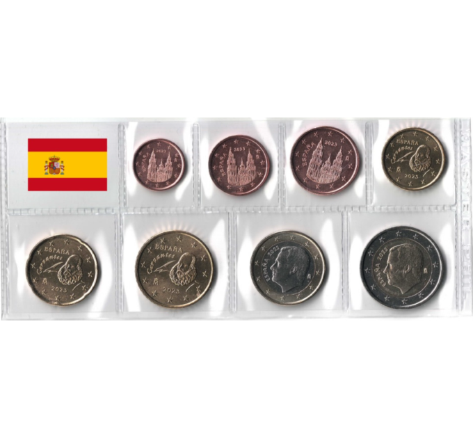 Spanje Euroset UNC 2023