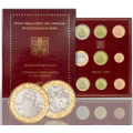 Vaticaan set BU + 5 EURO 2021 - 500e sterfdag van Paus Leo X