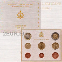 Vaticaan set BU 2005 - Euromuntenset - Sede Vacante