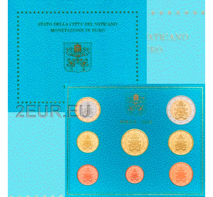 Vaticaan set BU 2019 - Euromuntenset