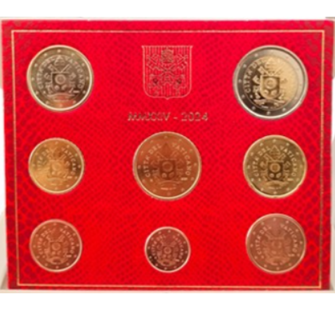 Vaticaan set BU 2024 - Euromuntenset