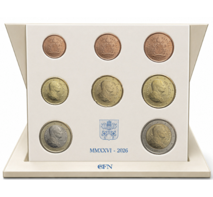 Vaticaan set BU 2026 - Euromuntenset