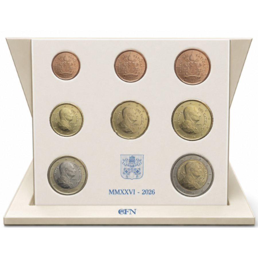 Vaticaan set BU 2026 - Euromuntenset