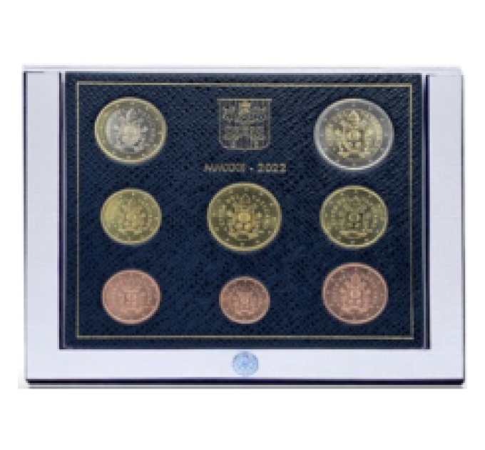 Vaticaan set BU 2022 - Euromuntenset