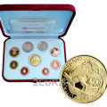 Vaticaan set proof goud 2021 - Euromuntenset