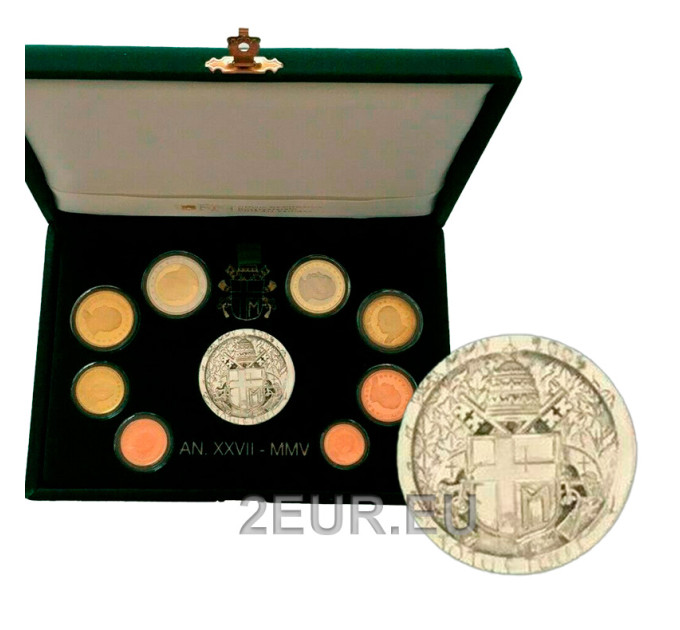 Vaticaan set proof 2005 - Euromuntenset