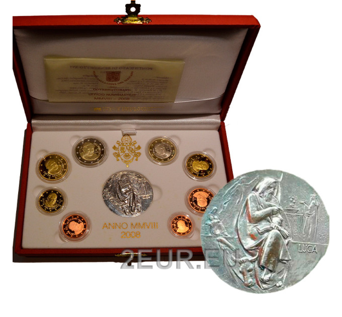 Vaticaan set proof 2008 - Euromuntenset