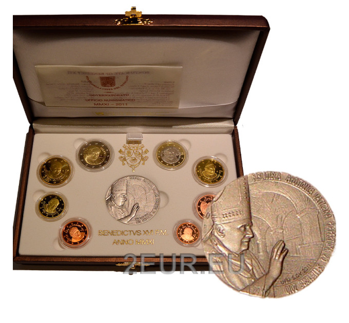 Vaticaan set proof 2011 - Euromuntenset