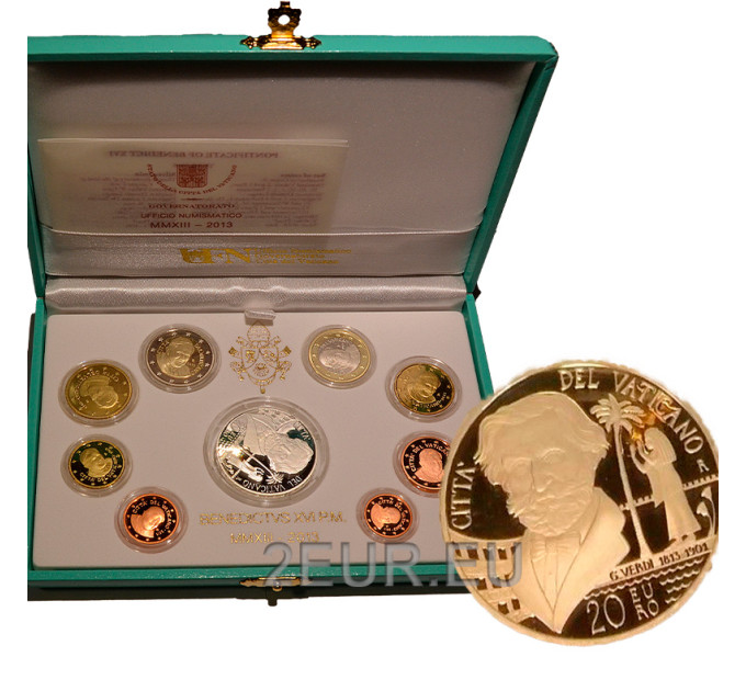 Vaticaan set proof 2013 - Euromuntenset