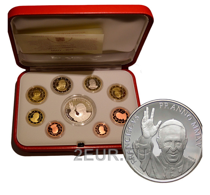 Vaticaan set proof 2015 - Euromuntenset