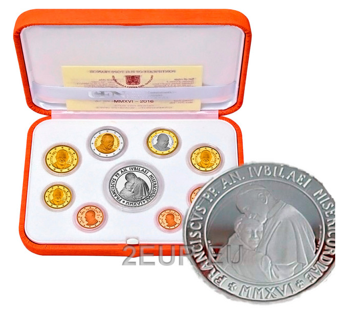 Vaticaan set proof 2016 - Euromuntenset