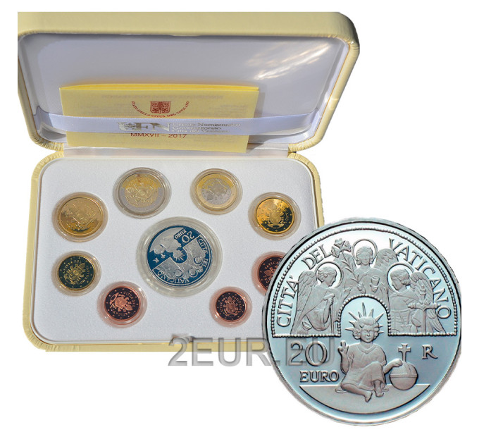 Vaticaan set proof 2017 - Euromuntenset