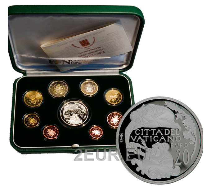 Vaticaan set proof 2018 - Euromuntenset