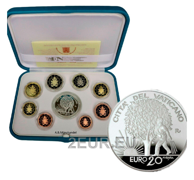 Vaticaan set proof 2019 - Euromuntenset