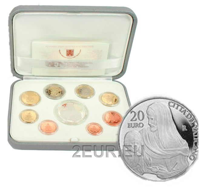 Vaticaan set proof 2020 - Euromuntenset